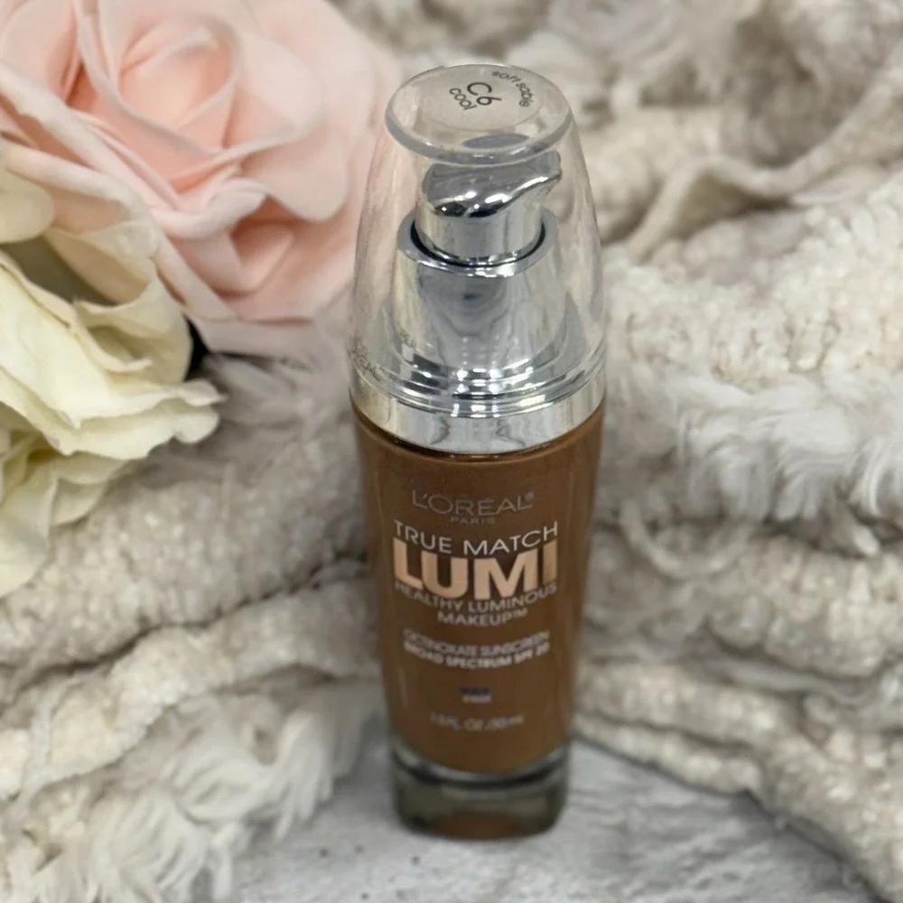 L'Oréal True Match Lumi Healthy Luminous Makeup #C6 Soft Sable Foundation NEW